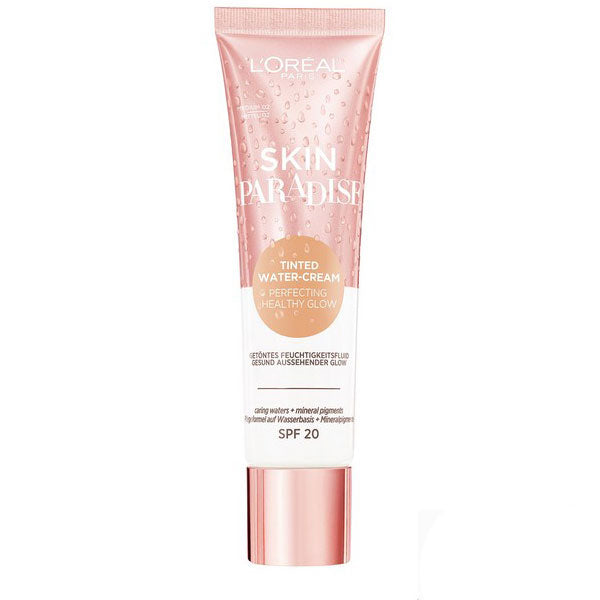 L'OREAL SKIN PARADISE TINTED WATER CREAM MEDIUM 02 - Tre Pi Profumerie