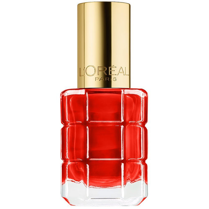 L'OREAL SMALTO COLOR RICHE HUILE ROUGE BONAPARTE 446 - Tre Pi Profumerie