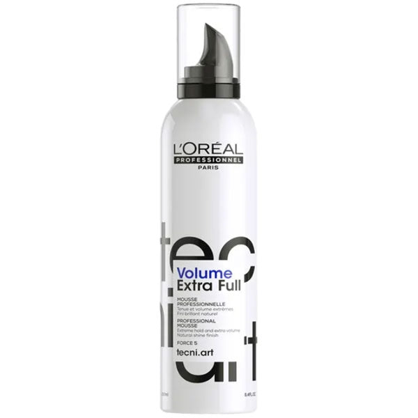 L'OREAL TECNI ART FULL VOLUME EXTRA MOUSSE FORCE 5 250 ML - Tre Pi Profumerie