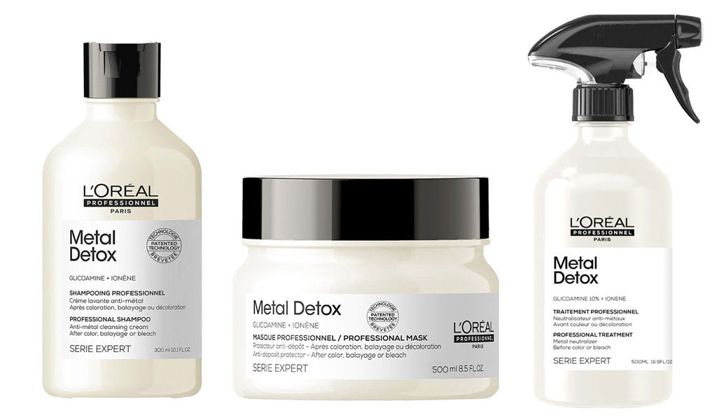 L'OREAL PROFESSIONNEL SERIE EXPERT KIT METAL DETOX COMPLETE     