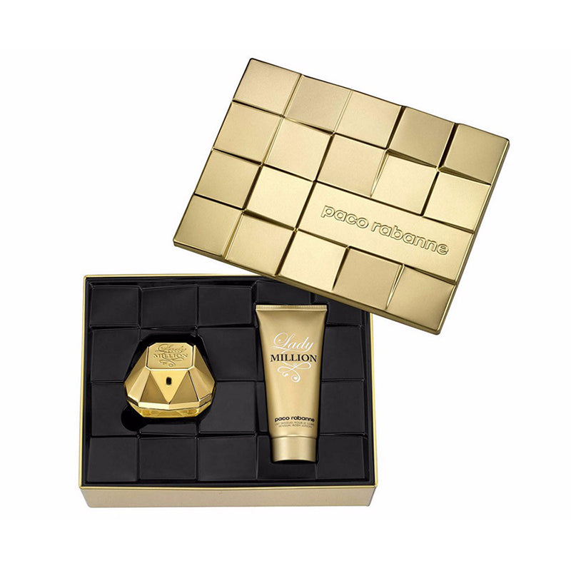 PACO RABANNE COFANETTO LADY MILLION 50 ML + BODY LOTION 100 ML - Tre Pi Profumerie