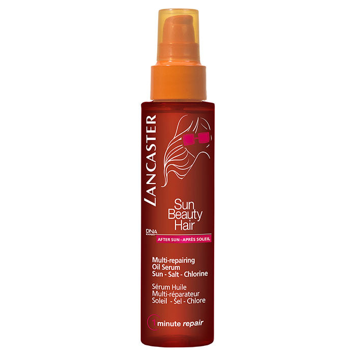 LANCASTER SUN BEAUTY HAIR MULTI REPAIRING OIL SERUM 100 ML - Tre Pi Profumerie