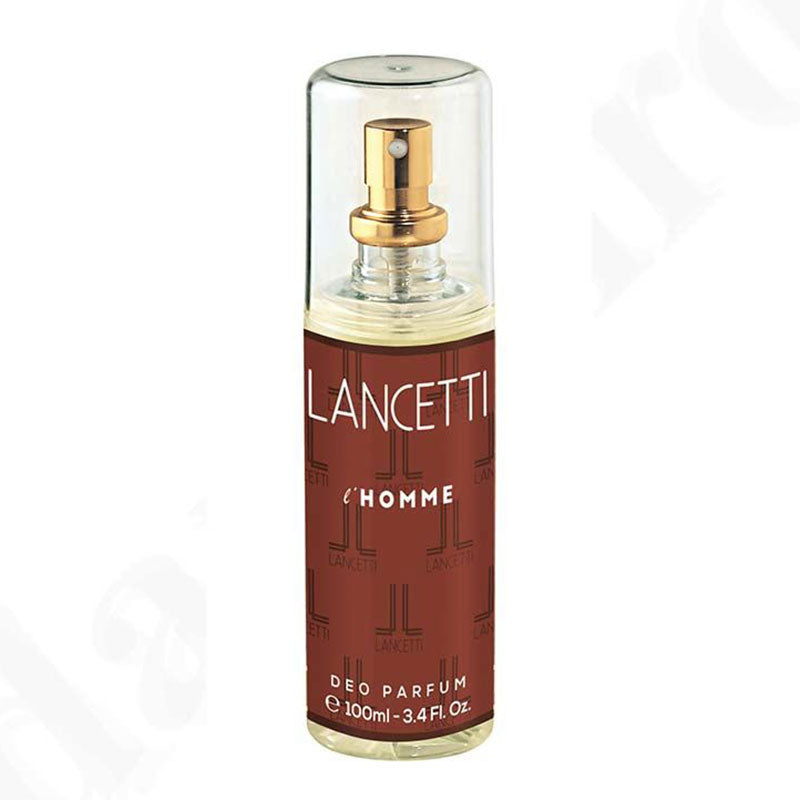 LANCETTI L'HOMME DEODORANTE SPRAY 100 ML - Tre Pi Profumerie