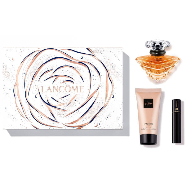 LANCOME TRESOR COFANETTO 30 ML + CREMA CORPO + MASCARA - Tre Pi Profumerie