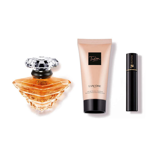 LANCOME TRESOR COFANETTO 30 ML + CREMA CORPO + MASCARA - Tre Pi Profumerie