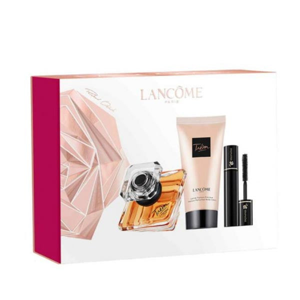 LANCOME TRESOR COFANETTO 30 ML + CREMA CORPO + MASCARA - Tre Pi Profumerie