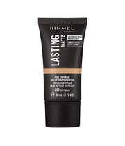 RIMMEL LASTING MATTE FONDOTINTA SOFT BEIGE 200 - Tre Pi Profumerie