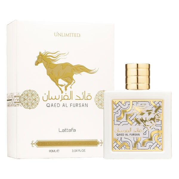 LATTAFA UNLIMITED QAED AL FURSAN EAU DE PARFUM 90 ML - Tre Pi Profumerie