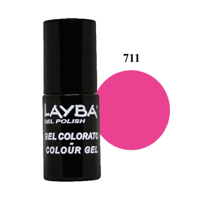 LAYLA LAYBA SMALTO SEMIPERMANENTE GEL POLISH GEORGIANA 711 - Tre Pi Profumerie