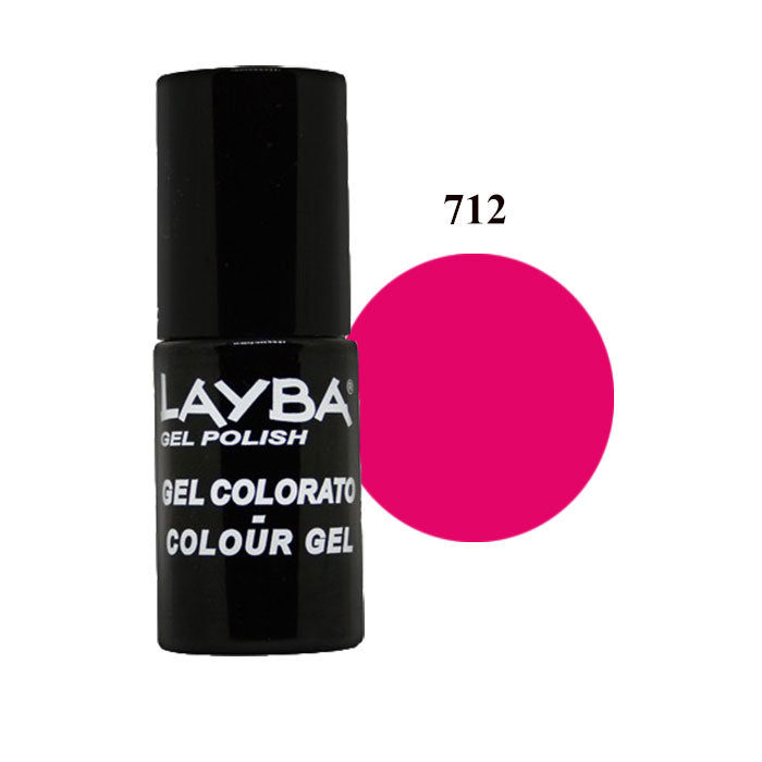 LAYLA LAYBA SMALTO SEMIPERMANENTE GEL POLISH ARAMINTA 712 - Tre Pi Profumerie