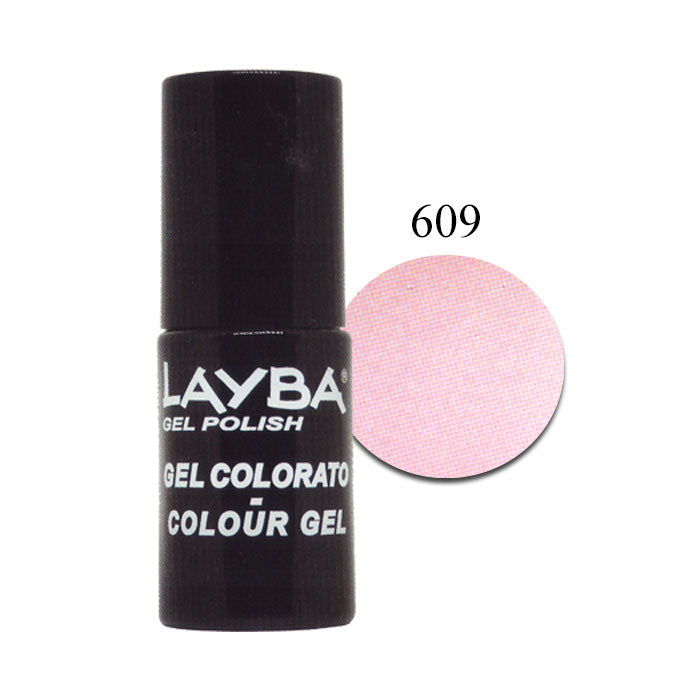 LAYLA LAYBA SMALTO SEMIPERMANENTE GEL POLISH BUBBLE BATH 609 - Tre Pi Profumerie