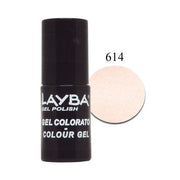 LAYLA LAYBA SMALTO SEMIPERMANENTE GEL POLISH PINK LIMBO 614 - Tre Pi Profumerie