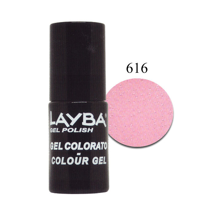 LAYLA LAYBA SMALTO SEMIPERMANENTE GEL POLISH THINK IN PINK 616 - Tre Pi Profumerie