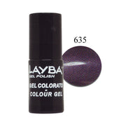 LAYLA LAYBA SMALTO SEMIPERMANENTE GEL POLISH GROOVE VIOLET 635 - Tre Pi Profumerie