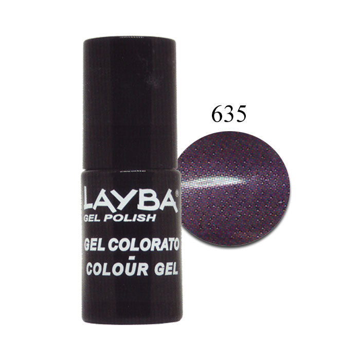 LAYLA LAYBA SMALTO SEMIPERMANENTE GEL POLISH GROOVE VIOLET 635 - Tre Pi Profumerie