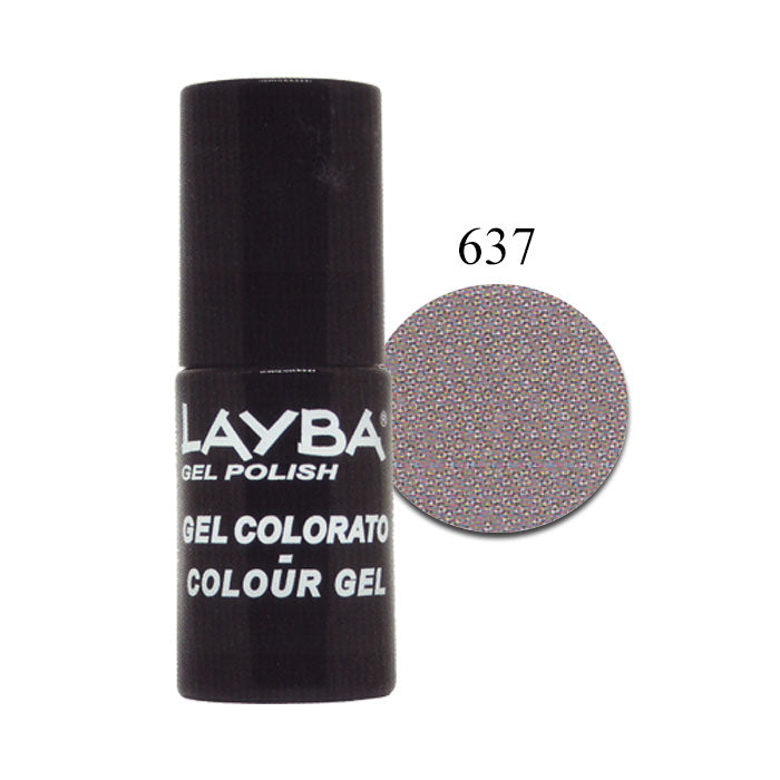 LAYLA LAYBA SMALTO SEMIPERMANENTE GEL POLISH MOONWALK 637 - Tre Pi Profumerie
