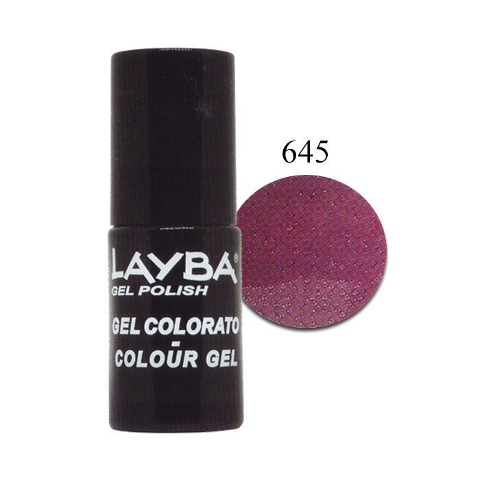 LAYLA LAYBA SMALTO SEMIPERMANENTE GEL POLISH RED AFRICA 645 - Tre Pi Profumerie