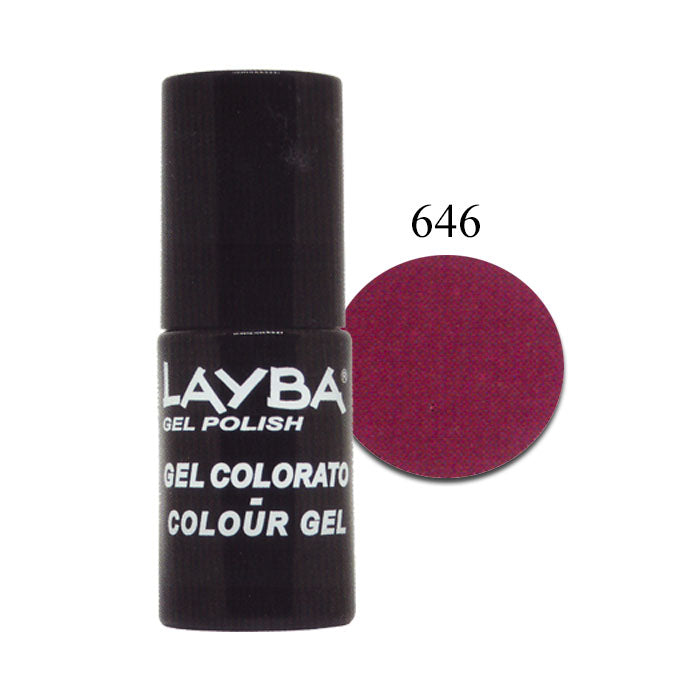 LAYLA LAYBA SMALTO SEMIPERMANENTE GEL POLISH HEART OF RED 646 - Tre Pi Profumerie