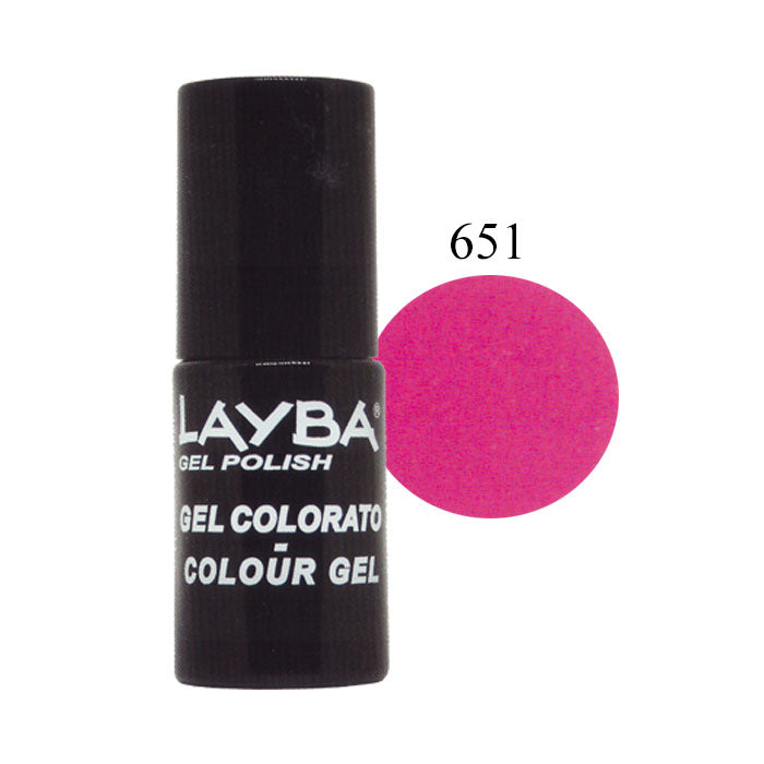 LAYLA LAYBA SMALTO SEMIPERMANENTE GEL POLISH PINK VOLTAGE 651 - Tre Pi Profumerie
