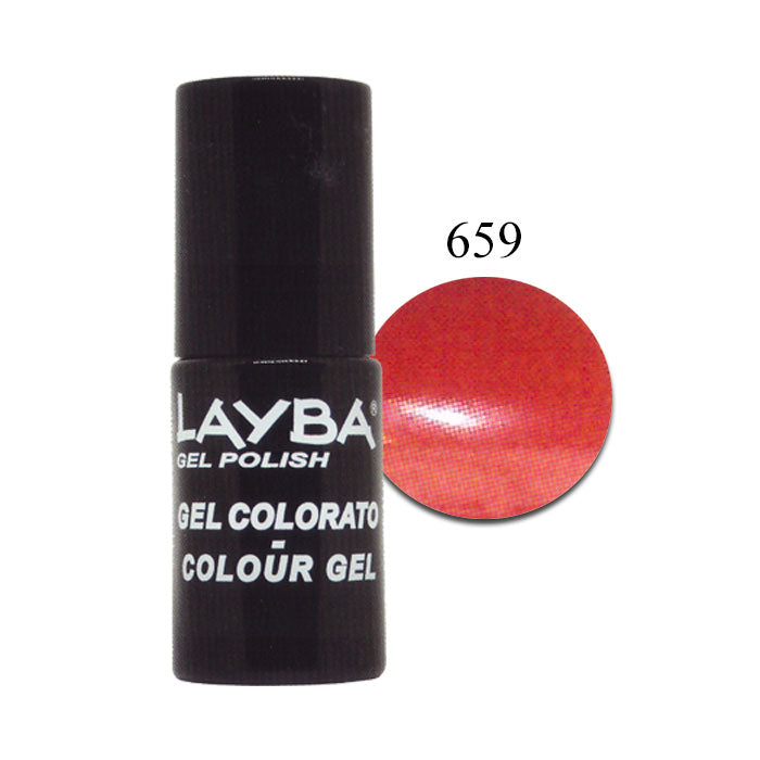 LAYLA LAYBA SMALTO SEMIPERMANENTE GEL POLISH RED PASSION 659 - Tre Pi Profumerie