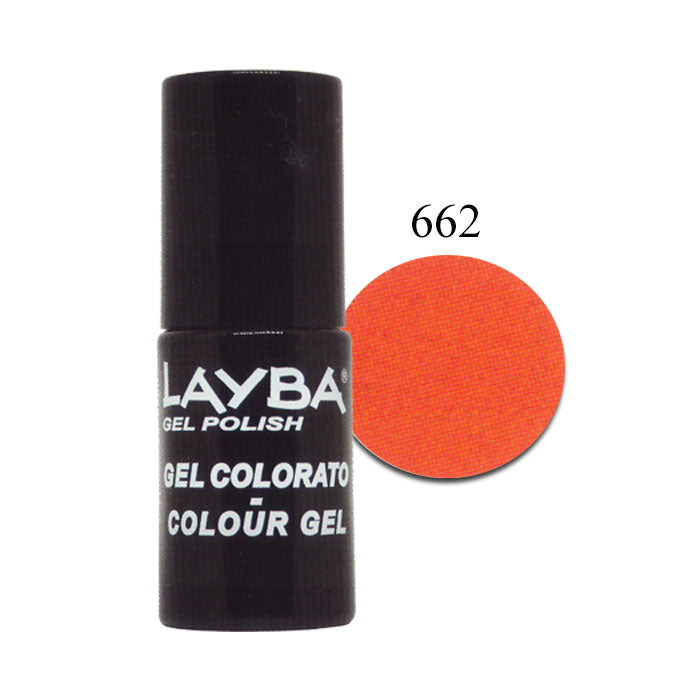 LAYLA LAYBA SMALTO SEMIPERMANENTE GEL POLISH HOT SCARLET 662 - Tre Pi Profumerie