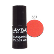 LAYLA LAYBA SMALTO SEMIPERMANENTE GEL POLISH RED PRESSURE 663 - Tre Pi Profumerie
