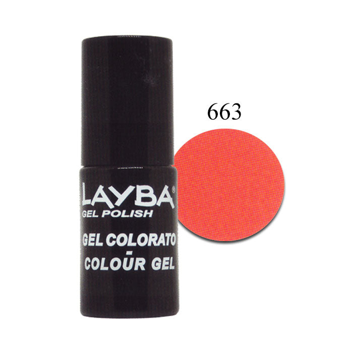 LAYLA LAYBA SMALTO SEMIPERMANENTE GEL POLISH RED PRESSURE 663 - Tre Pi Profumerie