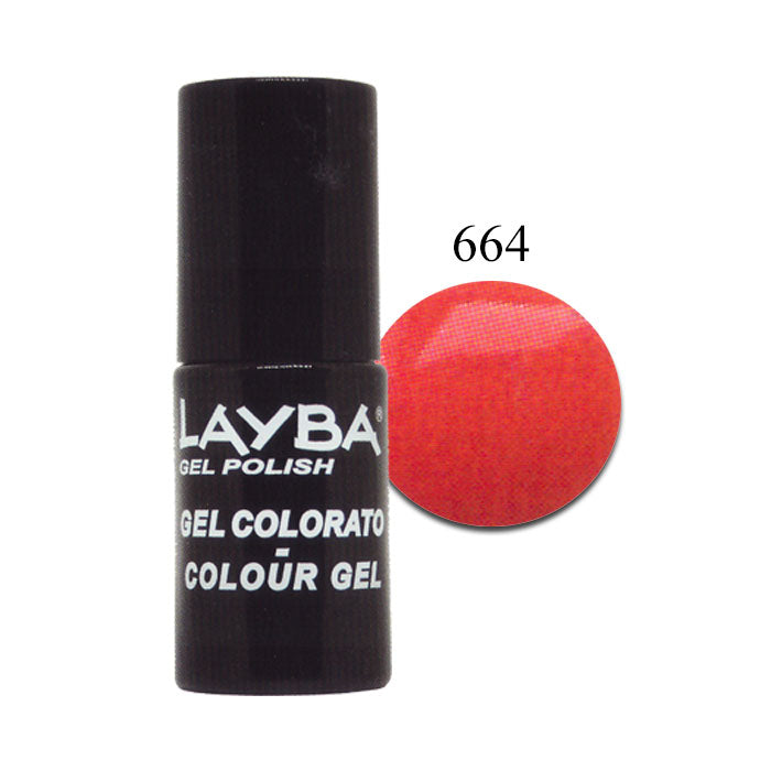 LAYLA LAYBA SMALTO SEMIPERMANENTE GEL POLISH FRENCH KISS 664 - Tre Pi Profumerie