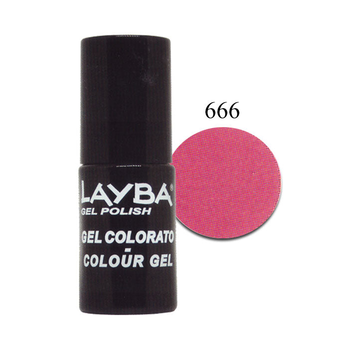 LAYLA LAYBA SMALTO SEMIPERMANENTE GEL POLISH FANATIC 666 - Tre Pi Profumerie
