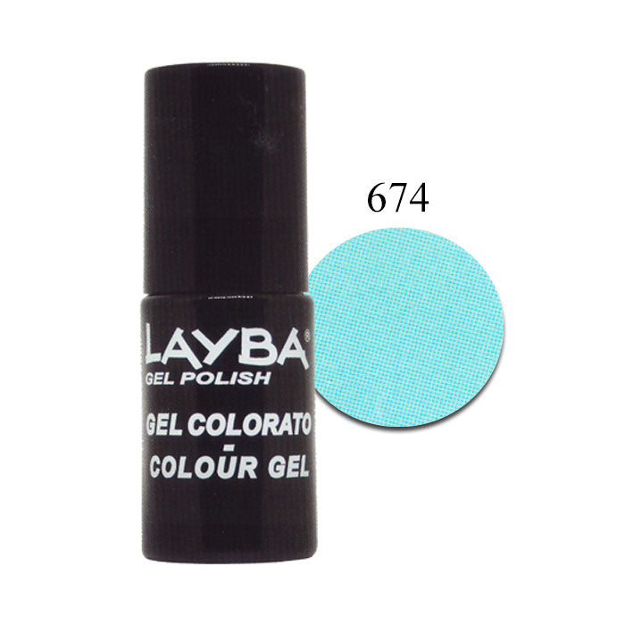 LAYLA LAYBA SMALTO SEMIPERMANENTE GEL POLISH RE-FRESH 674 - Tre Pi Profumerie
