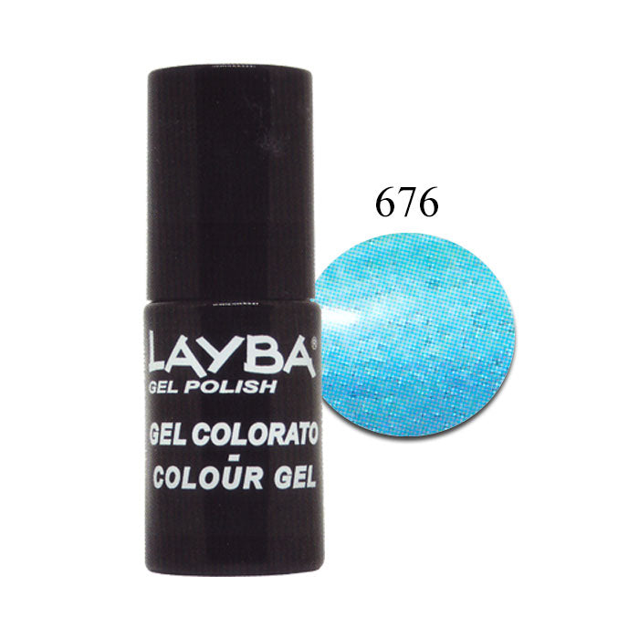 LAYLA LAYBA SMALTO SEMIPERMANENTE GEL POLISH SUMMER RAIN 676 - Tre Pi Profumerie
