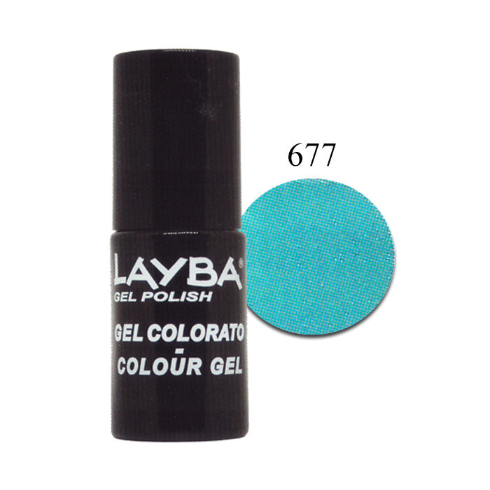LAYLA LAYBA SMALTO SEMIPERMANENTE GEL POLISH MEDITERRANEAN 677 - Tre Pi Profumerie
