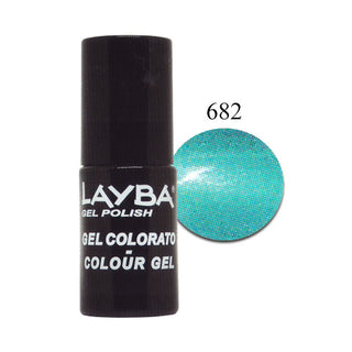 LAYLA LAYBA SMALTO SEMIPERMANENTE GEL POLISH TEAL 682 - Tre Pi Profumerie