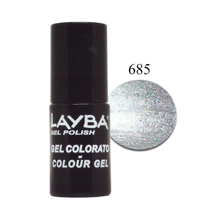 LAYLA LAYBA SMALTO SEMIPERMANENTE GEL POLISH PLATY FEELING 685 - Tre Pi Profumerie