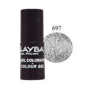 LAYLA LAYBA SMALTO SEMIPERMANENTE GEL POLISH POLAR HOLO 697 - Tre Pi Profumerie