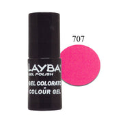 LAYLA LAYBA SMALTO SEMIPERMANENTE GEL POLISH PINK FLUO 707 - Tre Pi Profumerie
