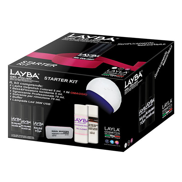 LAYLA LAYBA GEL POLISH STARTER KIT - Tre Pi Profumerie