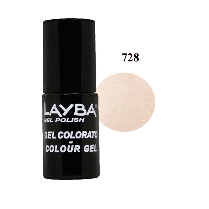 LAYLA LAYBA SMALTO SEMIPERMANENTE GEL POLISH CUTE 728 - Tre Pi Profumerie