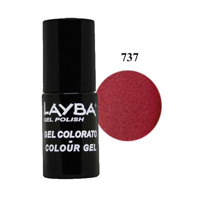 LAYLA LAYBA SMALTO SEMIPERMANENTE GEL POLISH FOLLOW 737 - Tre Pi Profumerie