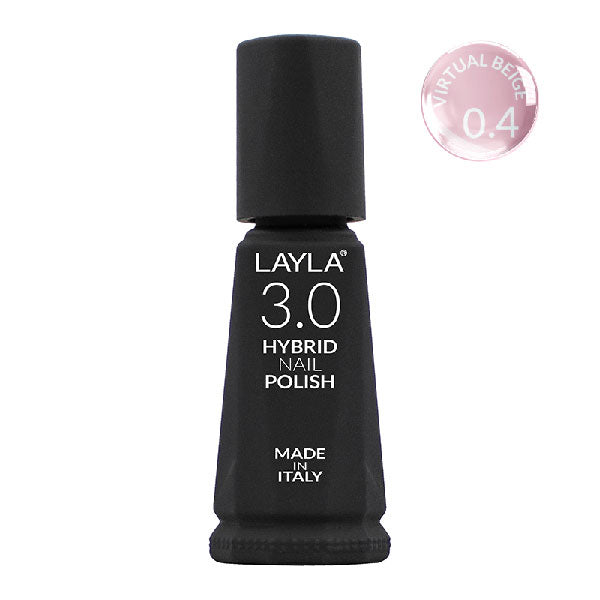 LAYLA 3.0 HYBRID NAIL POLISH VIRTUAL BEIGE 0.4 - Tre Pi Profumerie