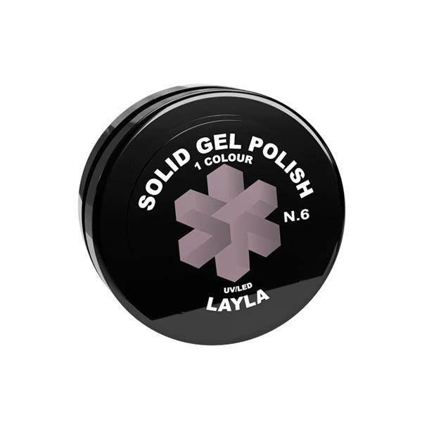 LAYLA GEL SOLIDO REMOVIBILE MAUVE NUDE 6 - Tre Pi Profumerie