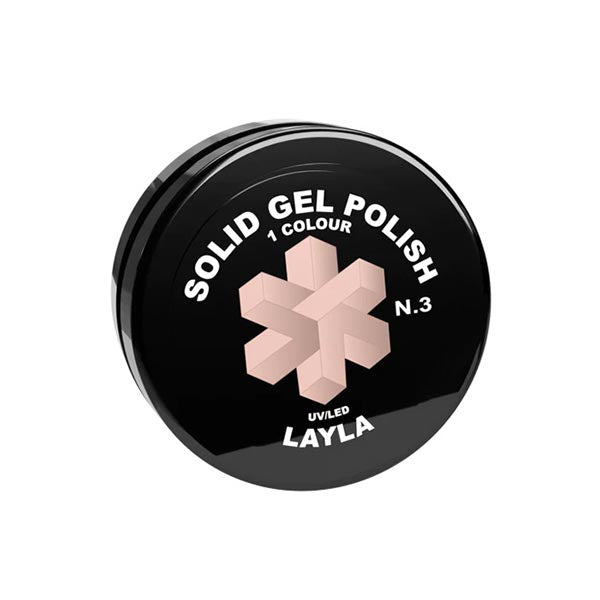 LAYLA GEL SOLIDO REMOVIBILE ORIGINAL NUDE 3 - Tre Pi Profumerie
