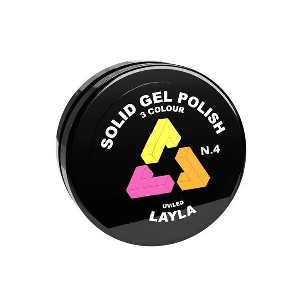 LAYLA GEL SOLIDO REMOVIBILE TRIO FLUOLAND 4 - Tre Pi Profumerie