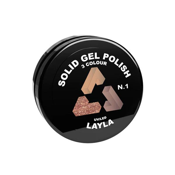 LAYLA GEL SOLIDO REMOVIBILE TRIO OH MU NUDE 1 - Tre Pi Profumerie