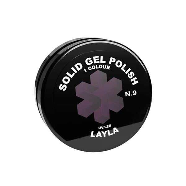 LAYLA GEL SOLIDO REMOVIBILE VIOLET NOIRE 9 - Tre Pi Profumerie