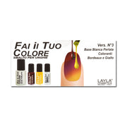 LAYLA KIT SMALTO FAI ILTUO COLORE VERSIONE N.3 - Tre Pi Profumerie
