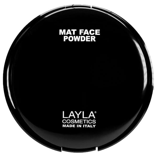 LAYLA MAT FACE POWDER CIPRIA COMPATTA N.1 - Tre Pi Profumerie