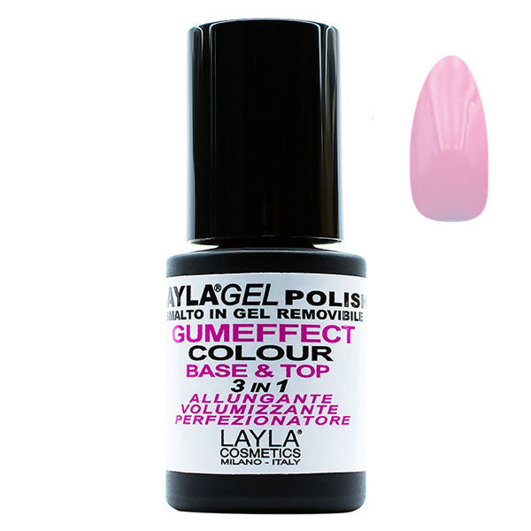 LAYLA SMALTO GEL POLISHGUMEFFECT 3 IN 1 BABA OFFICE 28 - Tre Pi Profumerie