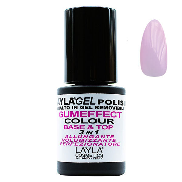 LAYLA SMALTO GEL POLISHGUMEFFECT 3 IN 1 COMFY PINK 27 - Tre Pi Profumerie