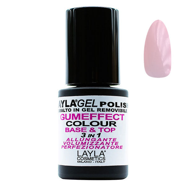 LAYLA SMALTO GEL POLISHGUMEFFECT 3 IN 1 FLUSH BLUSH 26 - Tre Pi Profumerie